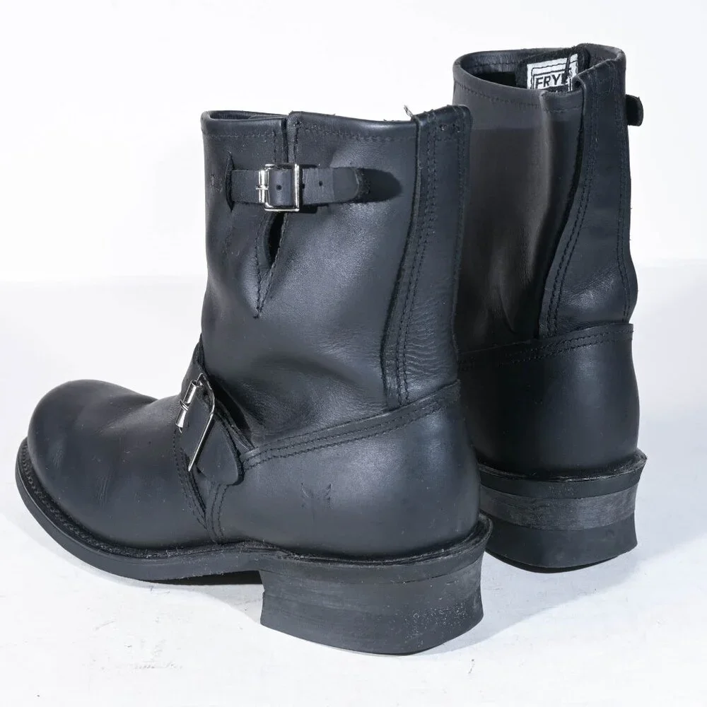 Frye Engineer 8R Womens Ankle Boots in Black - 8 - Picture 3 of 6